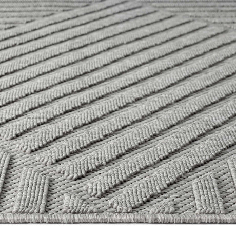 Havana Indoor Outdoor Rug — Polypropylene Trellis Pattern, High-Low Pile, Latex Backing — Allure Home Collections