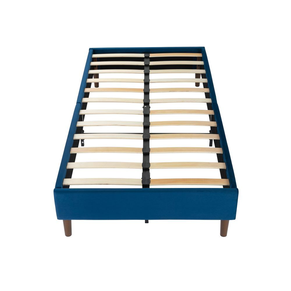 Tuscania Queen Bed Frame, Blue