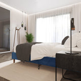 Tuscania Queen Bed Frame, Blue