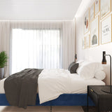 Tuscania Queen Bed Frame, Blue