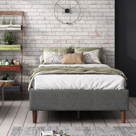 Tuscania Queen Bed Frame, Dark Grey