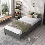 Tuscania Queen Bed Frame, Dark Grey