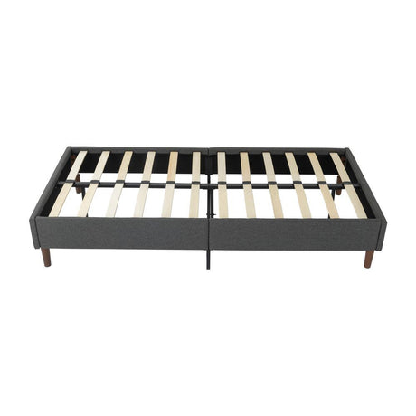 Tuscania Queen Bed Frame, Dark Grey