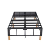 Vetralla Queen Bed Frame, Blue