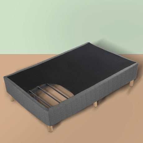Vetralla Double Bed Frame, Dark Grey