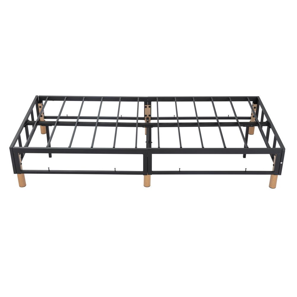 Vetralla Double Bed Frame, Dark Grey