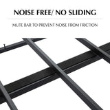 Vetralla Double Bed Frame, Dark Grey