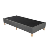 Vetralla King Bed Frame, Dark Grey