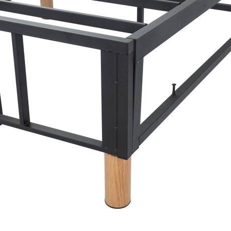 Vetralla Double Bed Frame, Light Grey