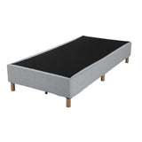 Vetralla King Bed Frame, Light Grey