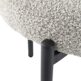 Lobethal Boucle Dining Chair, White Quartz 2pcs