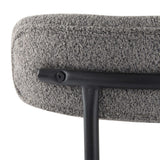 Lobethal Boucle Dining Chair, Slate Grey 2pcs