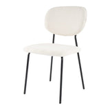 Stockwell Dining Chair, White 2pcs
