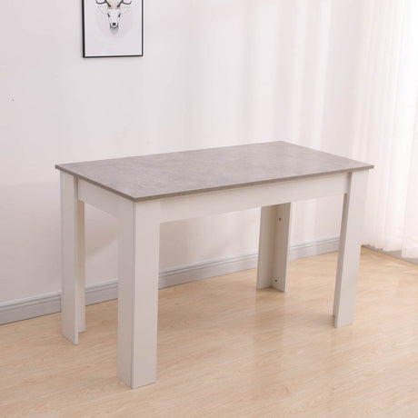 Mount Torrens 5 Piece Dining Set, Grey and Blue Velvet