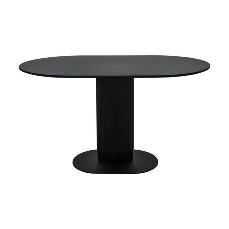 Armagh Oval Dining Table, Black