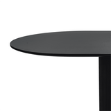 Armagh Oval Dining Table, Black