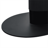 Armagh Oval Dining Table, Black