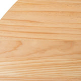 Leasingham Round Dining Table, Natural 110cm