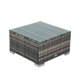 Bondi Outdoor Modular Lounge Sofa Set Grey — Allure Home Collections