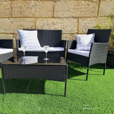 Bilgola 4 Seat Outdoor Lounge Set, view 4