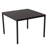 Warana 3 Piece Outdoor Sofa Set, Black Rope