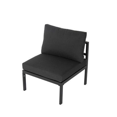 Wurtulla 7 Piece Outdoor Corner Lounge Set, Aluminium