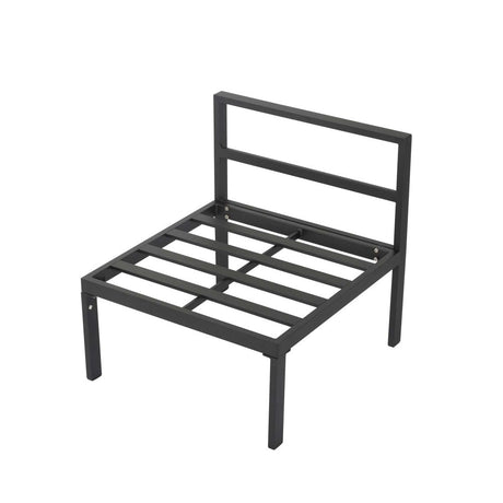 Wurtulla 7 Piece Outdoor Corner Lounge Set, Aluminium