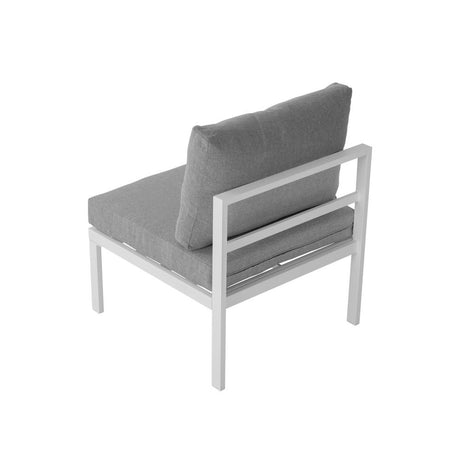 Wurtulla 7 Piece Outdoor Corner Lounge Set, Aluminium