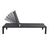 Minyama Sun Lounge, Charcoal Grey Aluminium