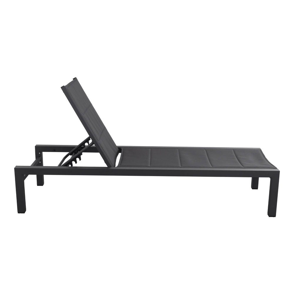 Minyama Sun Lounge, Charcoal Grey Aluminium