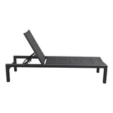 Minyama Sun Lounge, Charcoal Grey Aluminium