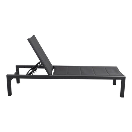 Minyama Sun Lounge, Charcoal Grey Aluminium