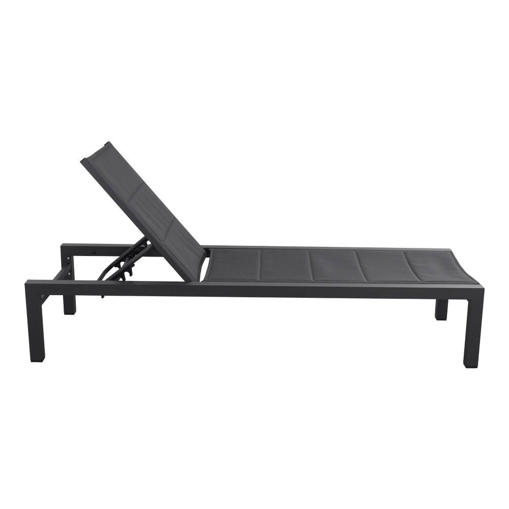 Minyama Sun Lounge, Charcoal Grey Aluminium
