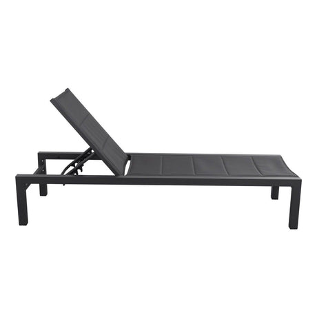 Minyama Sun Lounge, Charcoal Grey Aluminium