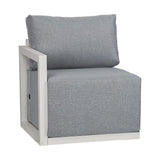 Dongara Deep Seated Outdoor Lounge Set, Wicker Rattan, White