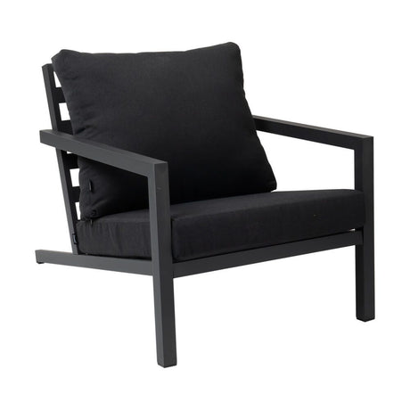 Coolum 5 Piece Outdoor Sofa Set, Charcoal Grey Aluminium