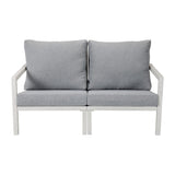 Aidan Contemporary 5-Piece Outdoor Sofa Set