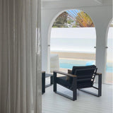 Jurien Outdoor Lounge Suite, 5 Seater, Charcoal Grey