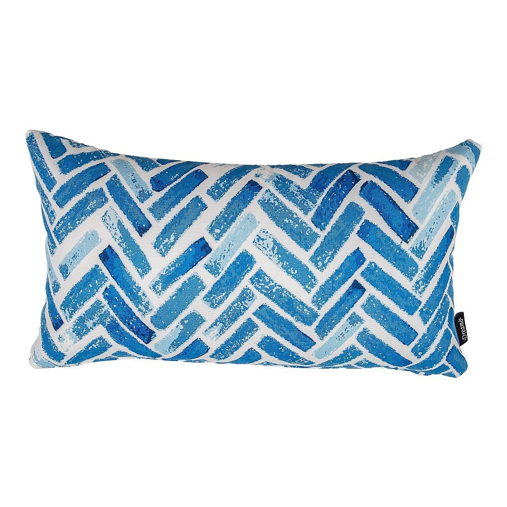 Rectangular Outdoor Cushion — Spun Polyester with Polypropylene Insert — Allure Home Collections