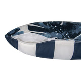 Bicolour Outdoor Lumbar Cushion — Reversible Design — Allure Home Collections