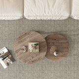 Homewood Nesting Coffee Table 2pcs, Dark Grey