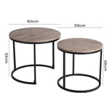 Stack and Style Nesting Coffee Table Set of 2 — Allure Home Collections