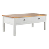 Eildon Coffee Table, White and Timber
