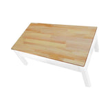 Eildon Coffee Table, White and Timber