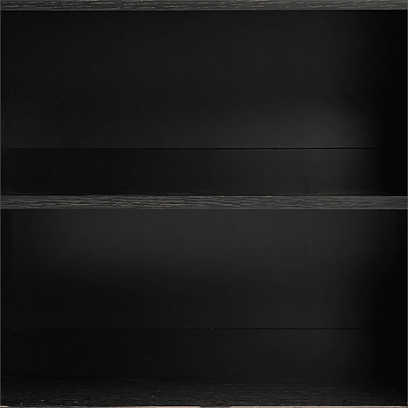Overland Corner 2 Door Buffet Sideboard, Black