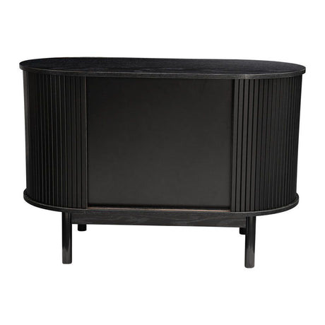 Overland Corner 2 Door Buffet Sideboard, Black