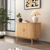 Overland Corner 2 Door Buffet Sideboard, Natural