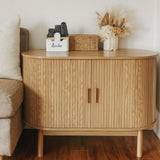 Overland Corner 2 Door Buffet Sideboard, Natural