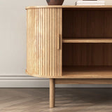 Overland Corner 2 Door Buffet Sideboard, Natural