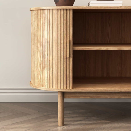 Overland Corner 2 Door Buffet Sideboard, Natural